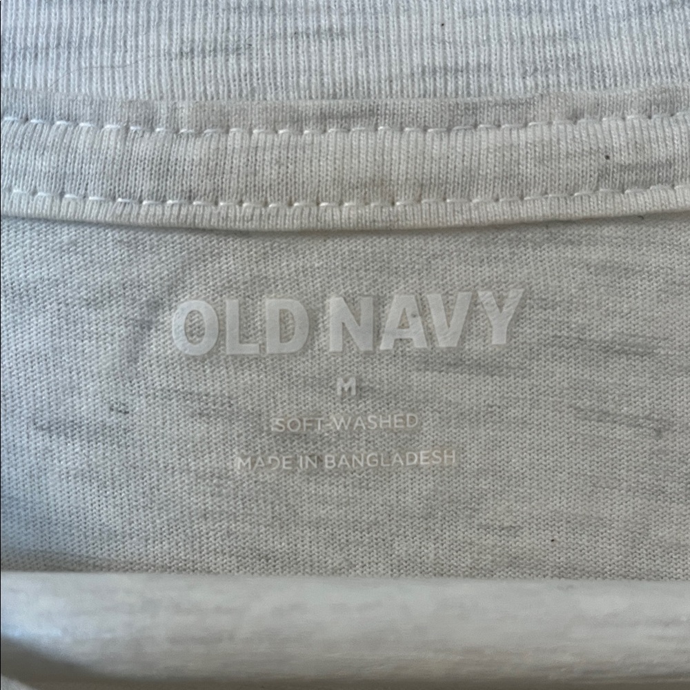 J. Crew Light Gray Short Sleeve Tee - Picture 2 of 3